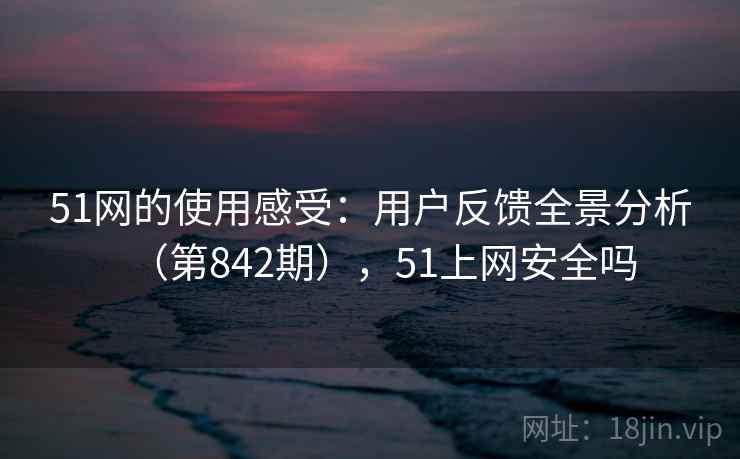 51网的使用感受：用户反馈全景分析（第842期），51上网安全吗