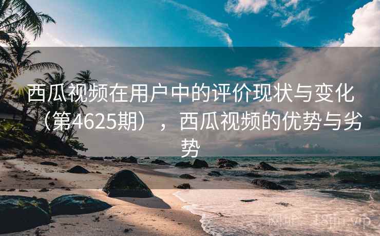 西瓜视频在用户中的评价现状与变化（第4625期），西瓜视频的优势与劣势